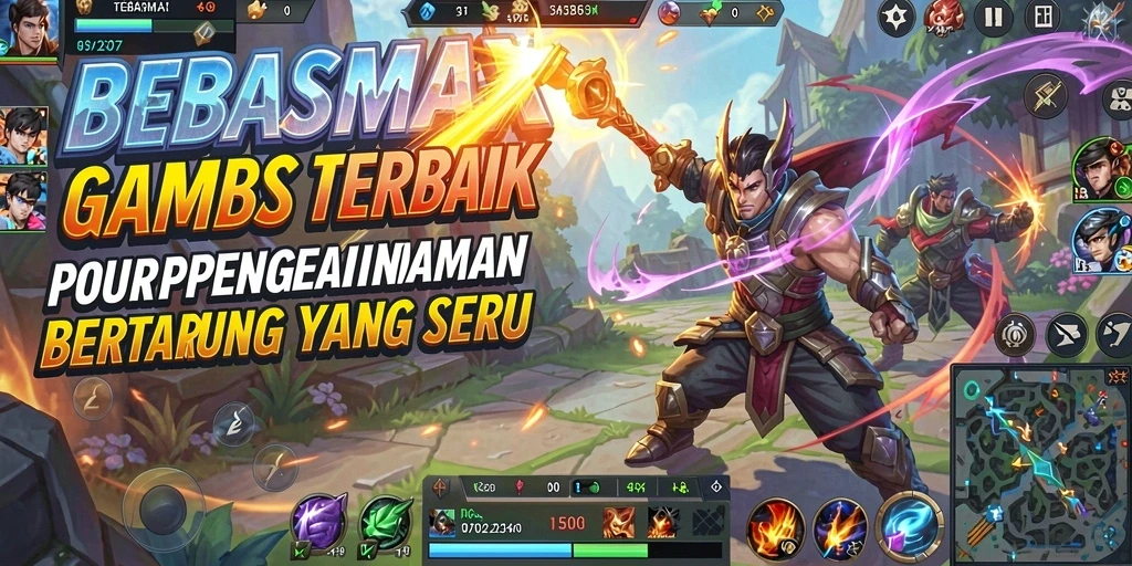Tampilan menarik dari gameplay <strong>BEBASMAX</strong> yang penuh aksi.