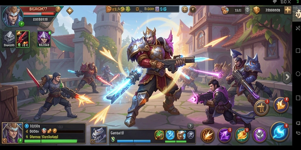 Tampilan gameplay SLG yang mendebarkan di BIGRICH77.