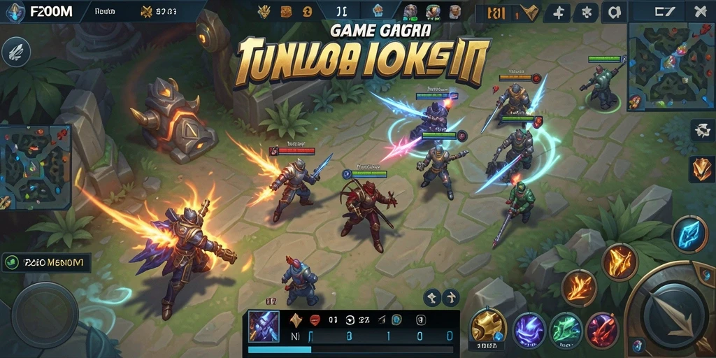 Tampilan gameplay F200M yang menegangkan dan penuh aksi.