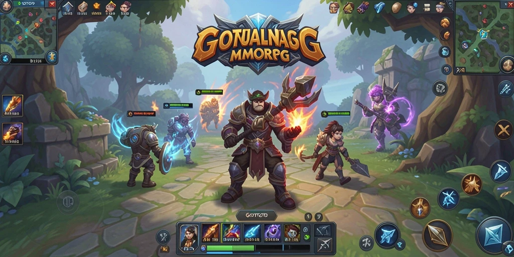 GOTOTO menampilkan aksi seru di dunia MMORPG yang menakjubkan.