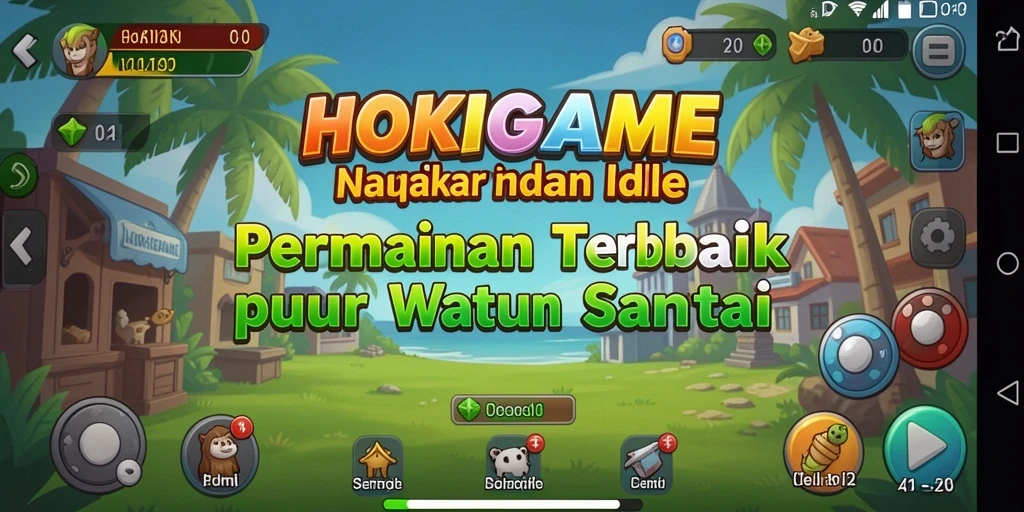 Tampilan gameplay HOKIGAME yang menarik dan menghibur.