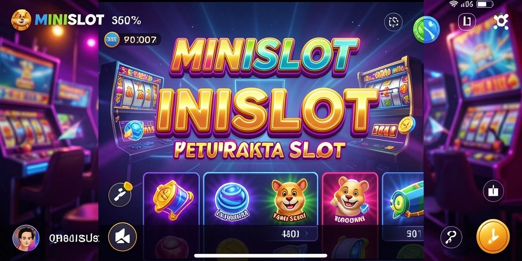 Tampilan gameplay seru dan menarik dari MINISLOT di kasino.