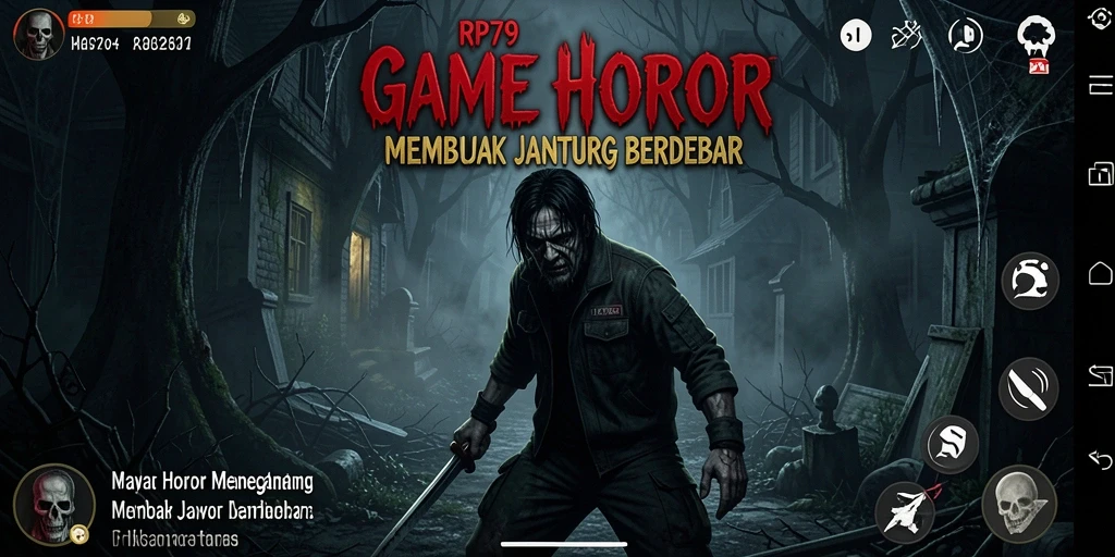 Gameplay menyeramkan dengan atmosfer penuh ketegangan.