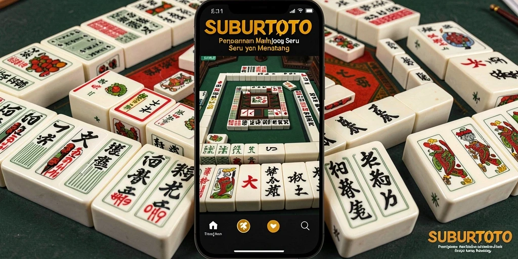 Screenshot gameplay SUBURTOTO yang menunjukkan aksi Mahjong yang seru.