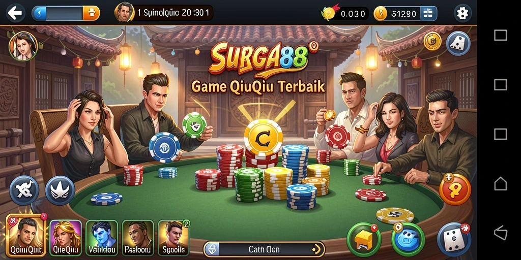 Tampilan gameplay seru dari SURGA88 yang menggugah semangat.