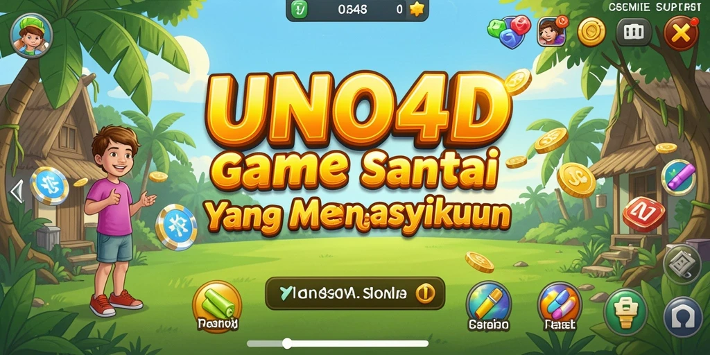 Screenshot gameplay UNO4D yang menggambarkan keseruan permainan Casual.