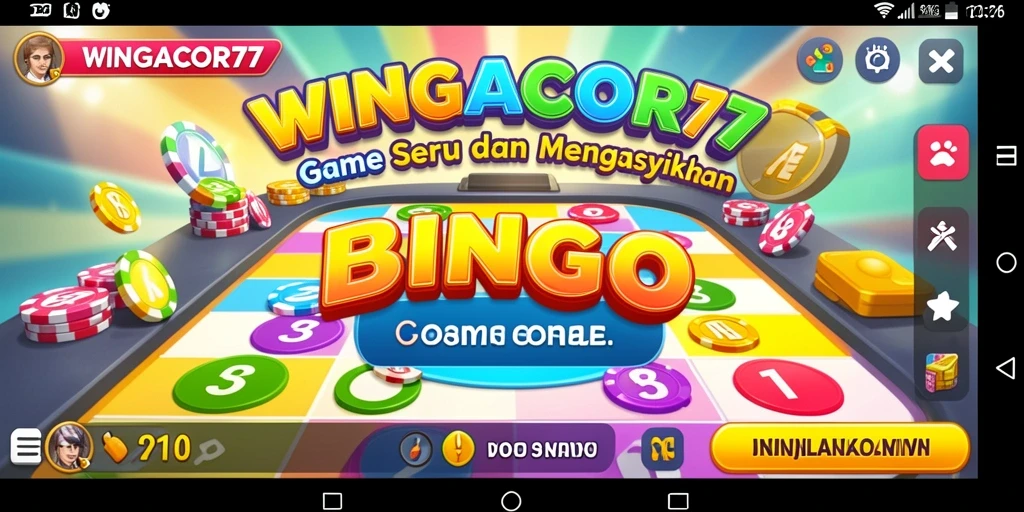 Tangkapan layar gameplay WINGACOR77 yang seru dan interaktif.