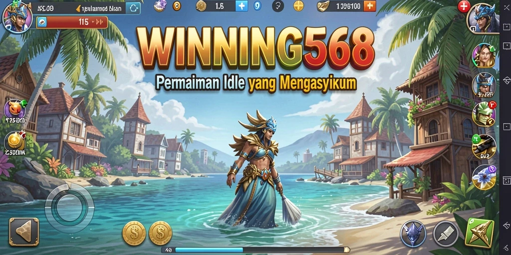 Tampilan gameplay WINNING568 yang seru dan penuh warna.
